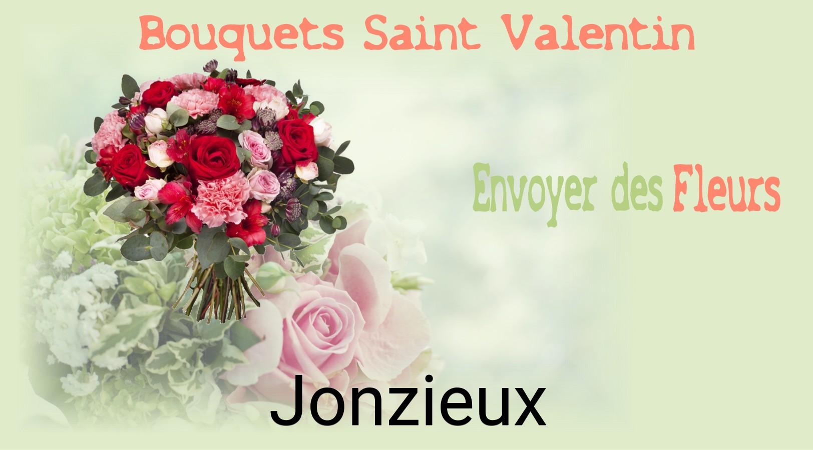 Roses de Saint-Valentin livrées à Jonzieux